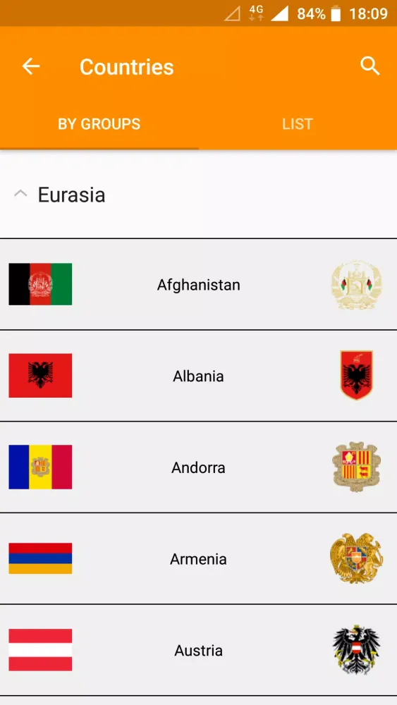 World Flags & Emblems: Quiz应用截图
