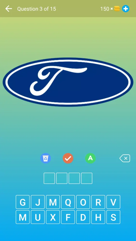 Ảnh chụp màn hình của Car Logo Quiz: Guess the Brand