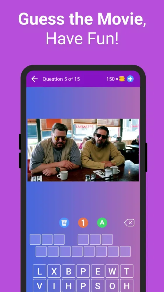 Capturas de pantalla de Guess the Movie — Quiz Game