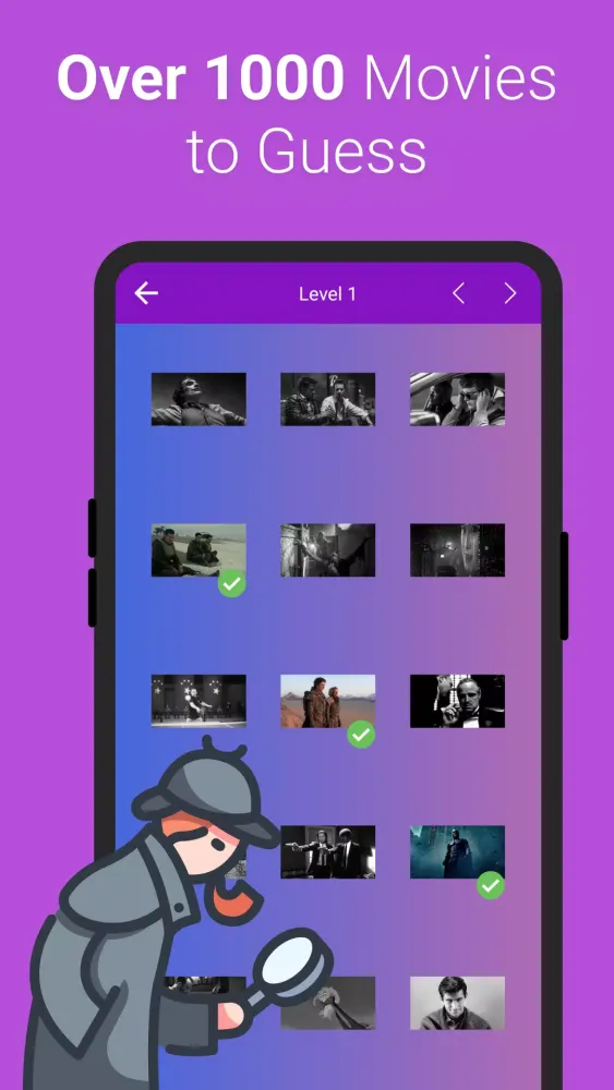 Capturas de pantalla de Guess the Movie — Quiz Game