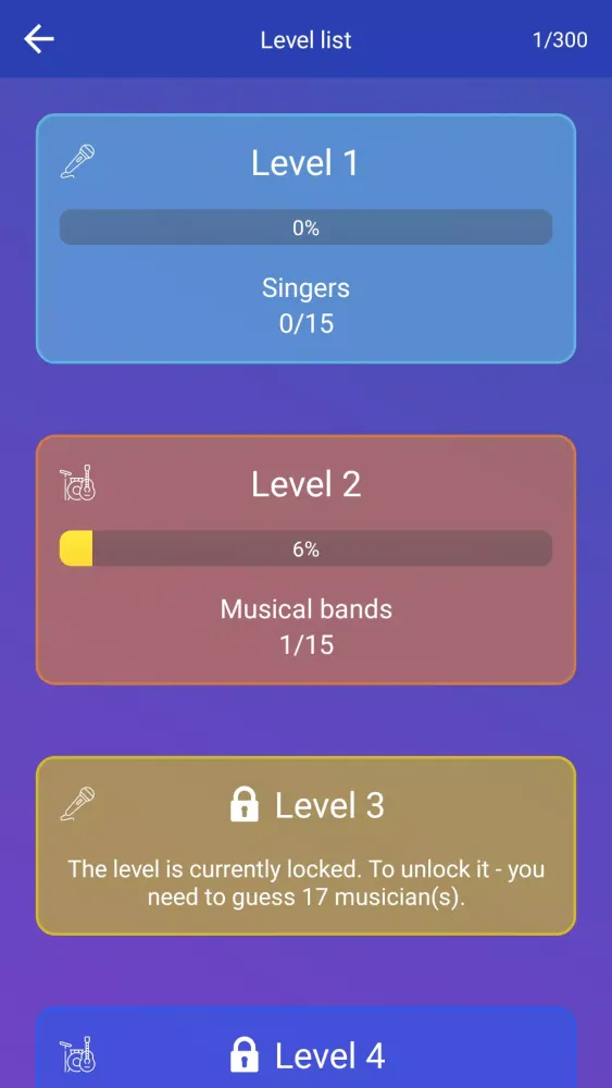 Guess Singer, Band: Music Quiz Screenshots