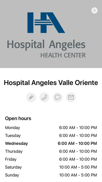 ภาพหน้าจอของ Grupo Angeles Health Center