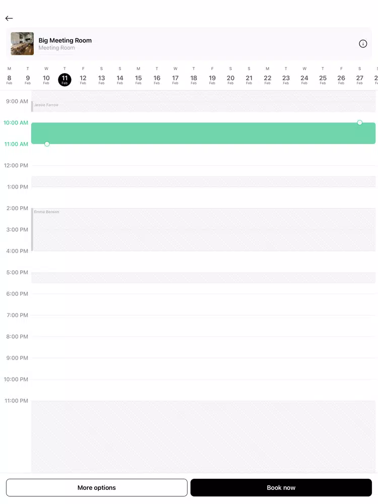 Connect SOSA iPad  Screenshots