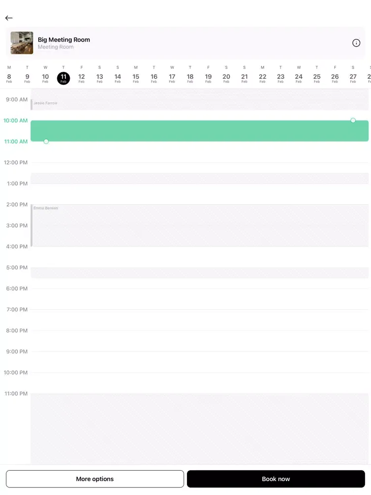 Connect SOSA iPad  스크린샷