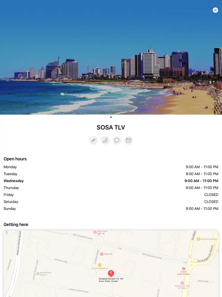 Connect SOSA iPad  스크린샷