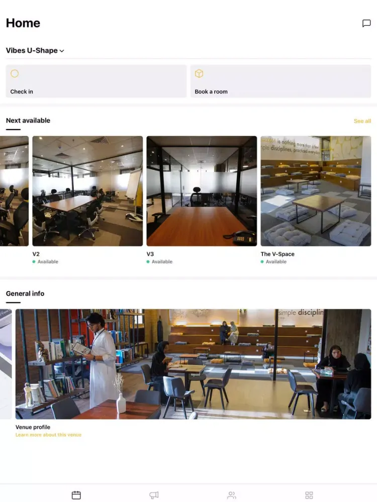 Capturas de pantalla de Vibes Offices iPad 