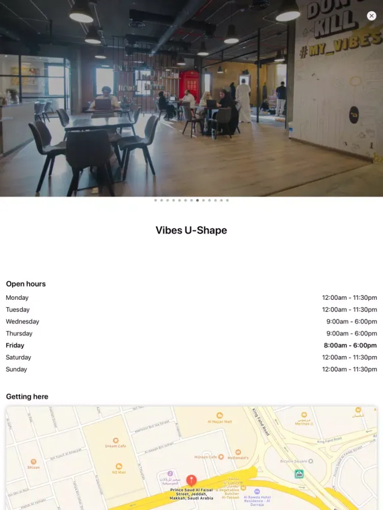 Capturas de pantalla de Vibes Offices iPad 