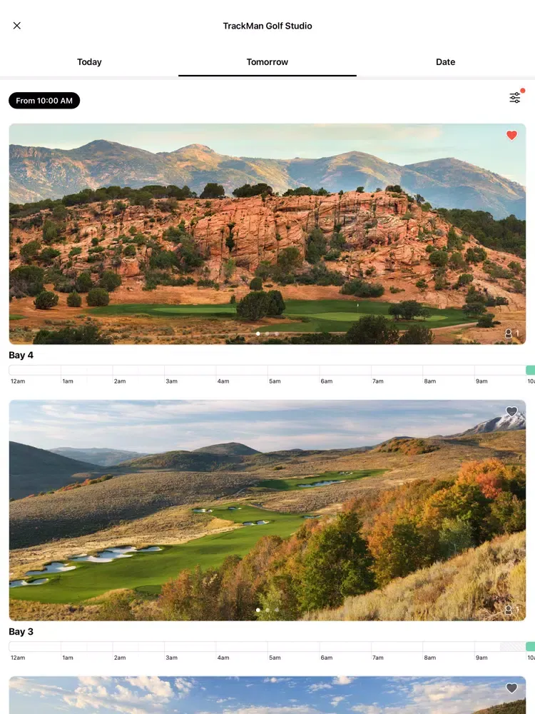 Walnut Golf iPad  Screenshots