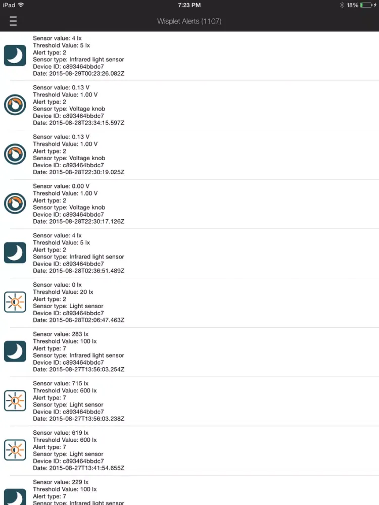 Wisplet iPad 应用截图