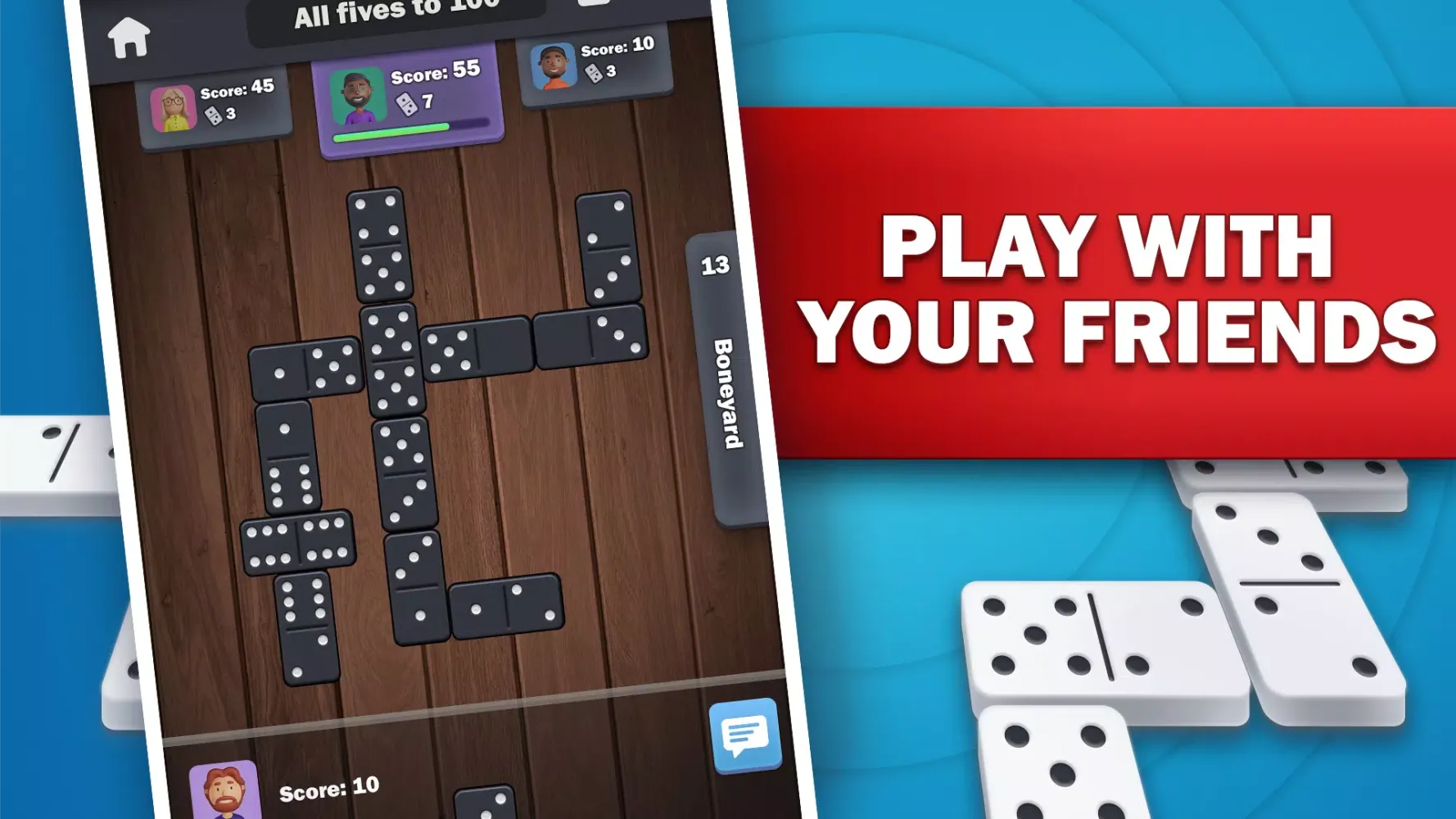 Dominoes online - play Domino! স্ক্রিনশট