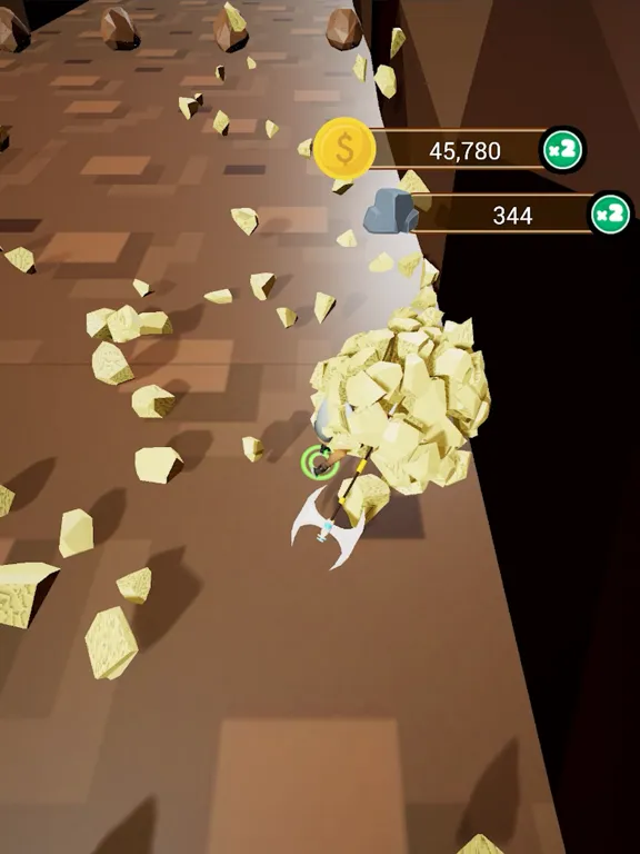 Heavy miner Dig and sell! iPad  سکرین شاٹس