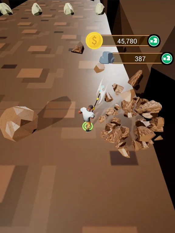 Heavy miner Dig and sell! iPad  سکرین شاٹس
