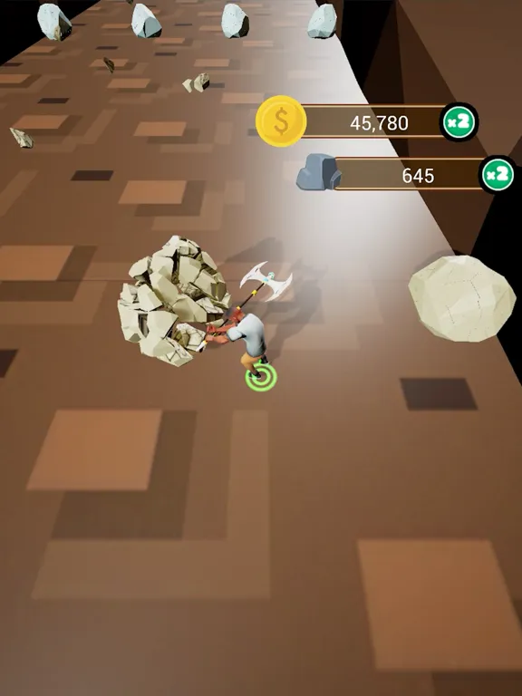 Heavy miner Dig and sell! iPad  سکرین شاٹس