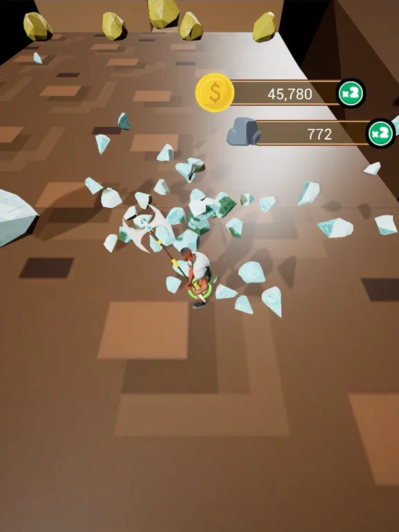 Heavy miner Dig and sell! iPad  سکرین شاٹس