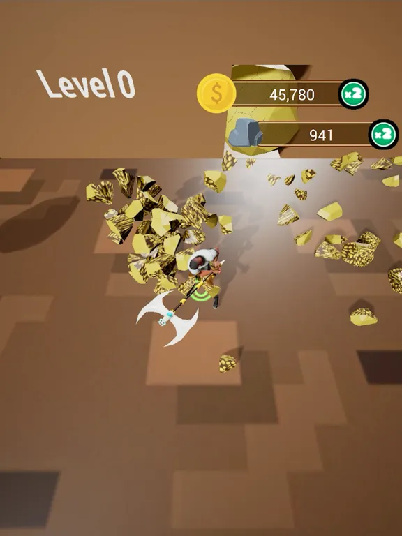 Heavy miner Dig and sell! iPad  سکرین شاٹس