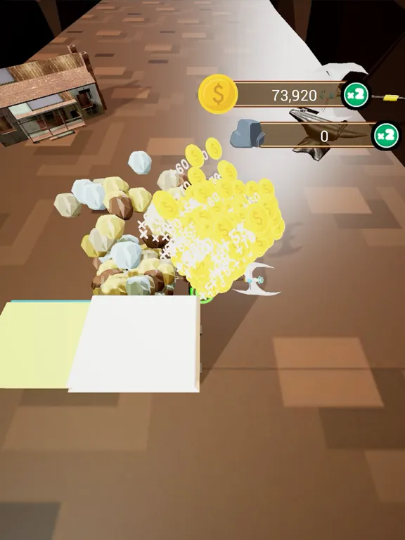 Heavy miner Dig and sell! iPad  سکرین شاٹس