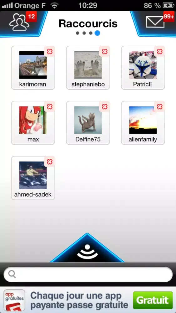 Skyrock.com سکرین شاٹس