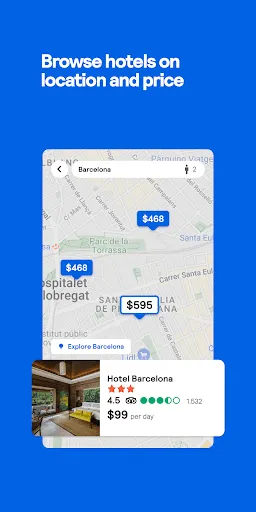 Capturas de pantalla de Skyscanner Flights Hotels Cars