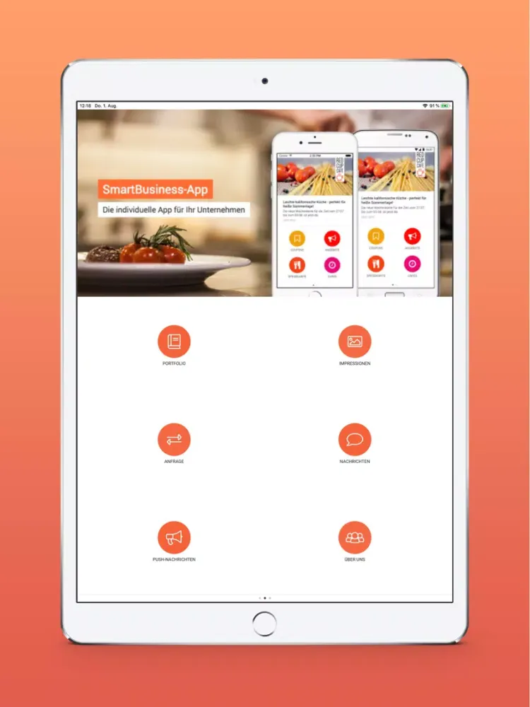 SmartBusiness iPad  Screenshots
