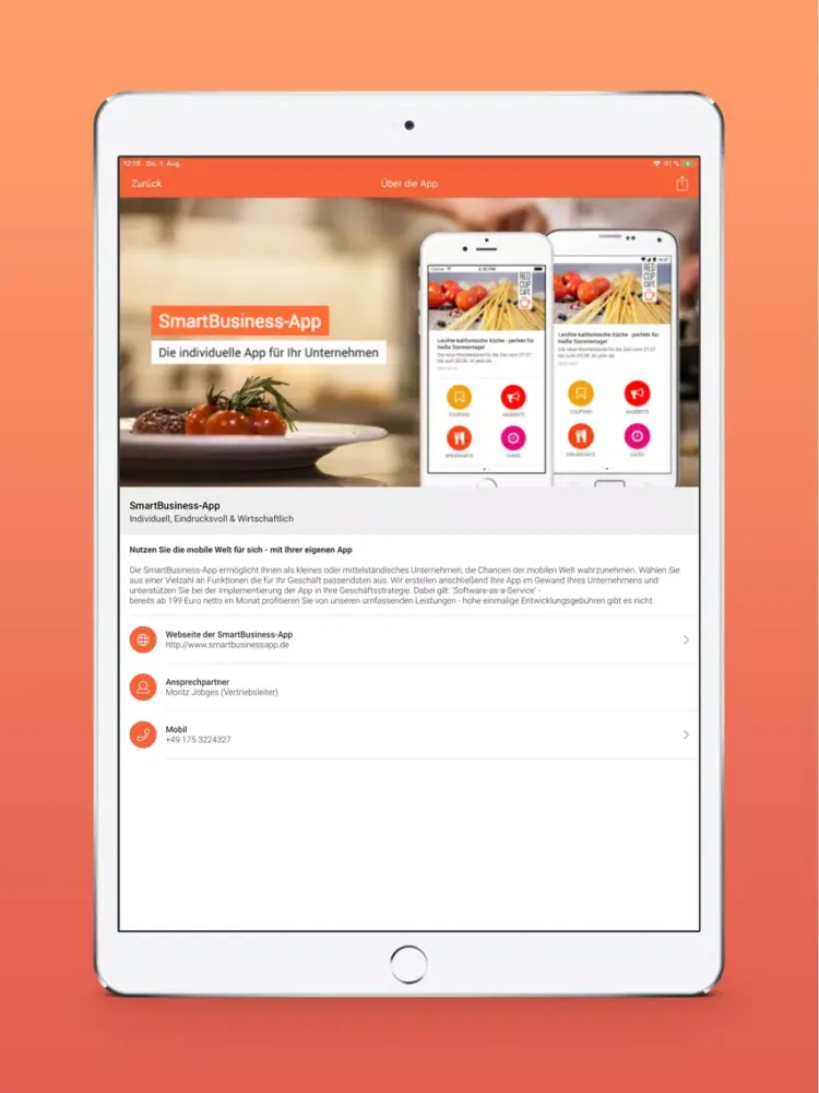 SmartBusiness iPad  Screenshots