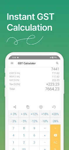 GST Calculator Screenshots
