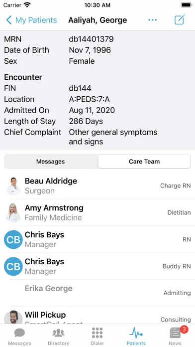 Capturas de pantalla de Telmediq - HIPAA Messenger