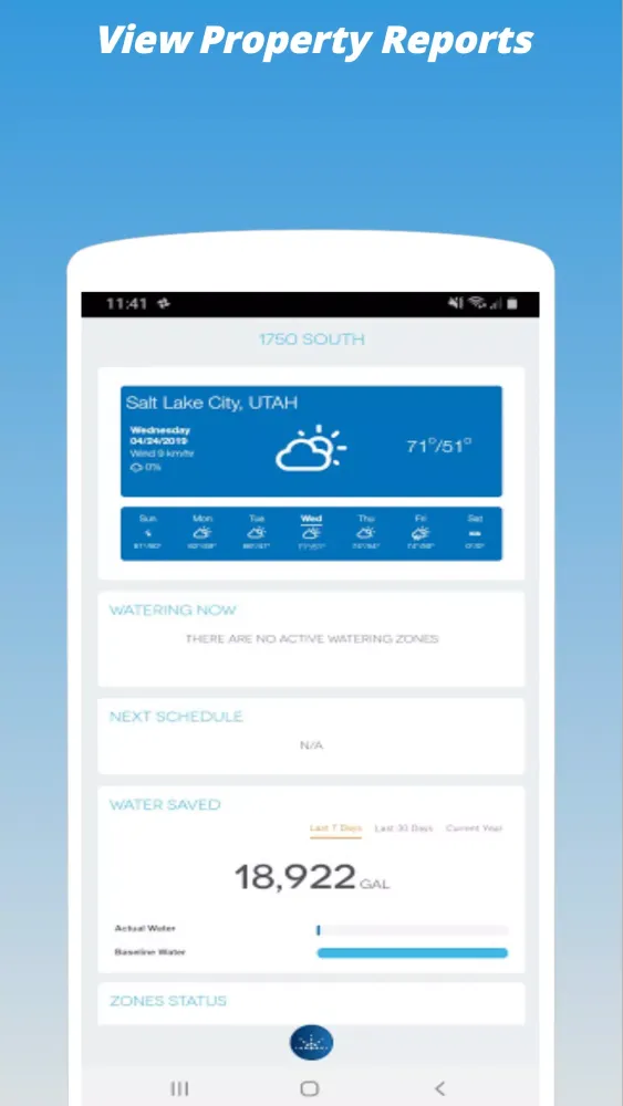 Smart Rain SmartApp® 스크린샷