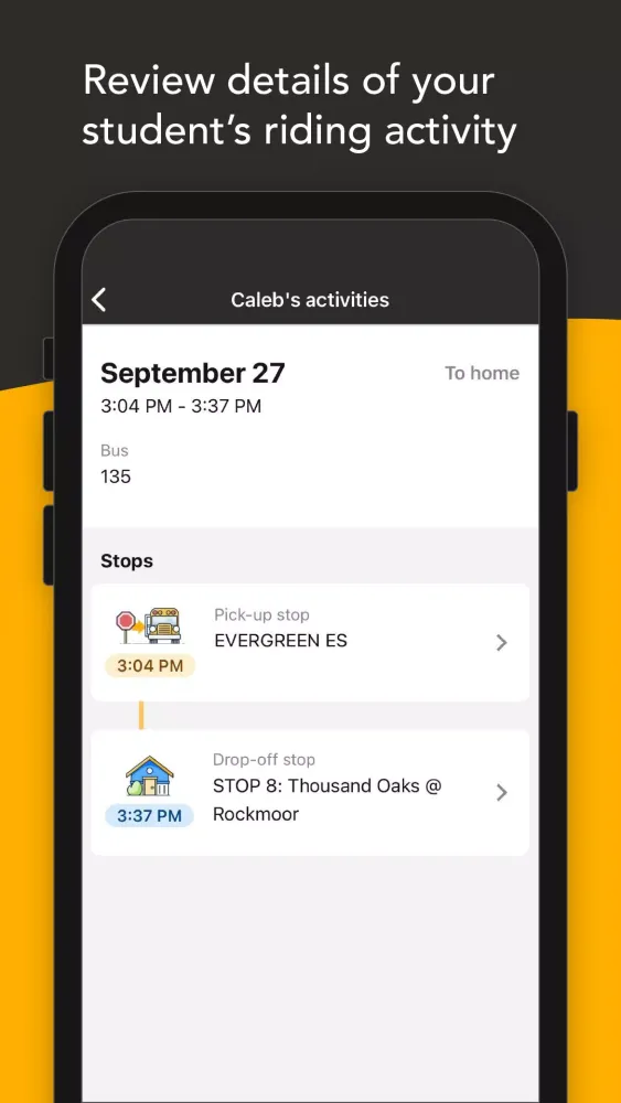 SMART tag™ Parent App スクリーンショット