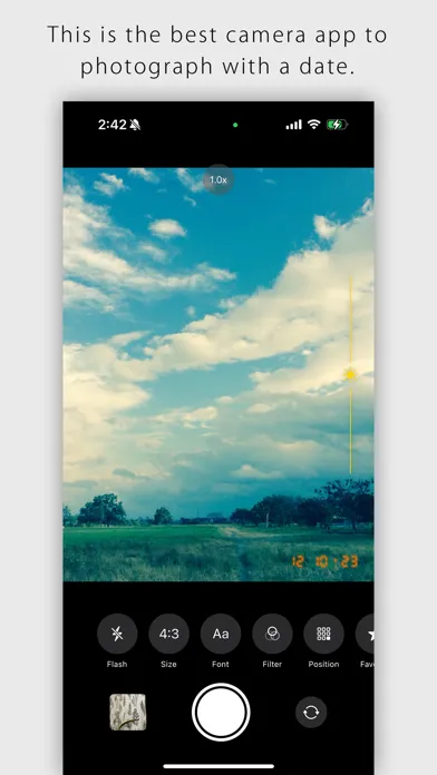 Ảnh chụp màn hình của DateCam