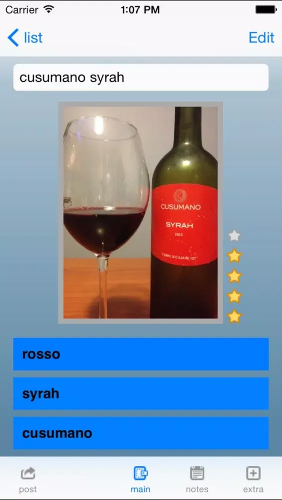 Capturas de pantalla de my-Wines