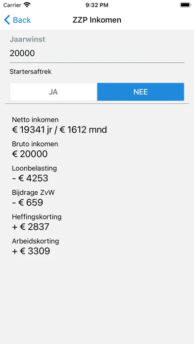 Netto Salaris 2024 NL 스크린샷