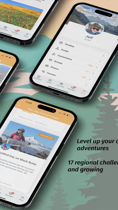 ภาพหน้าจอของ Social Hikers