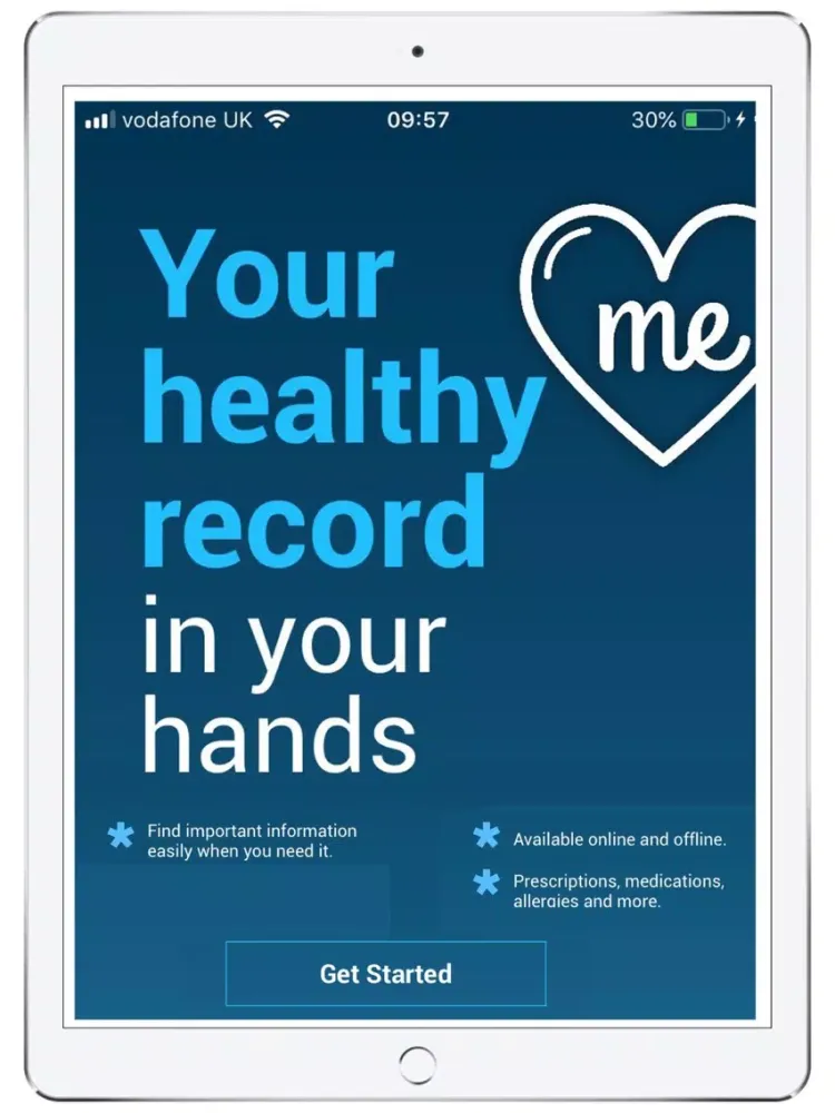 تصاویر Healthy.Me iPad 