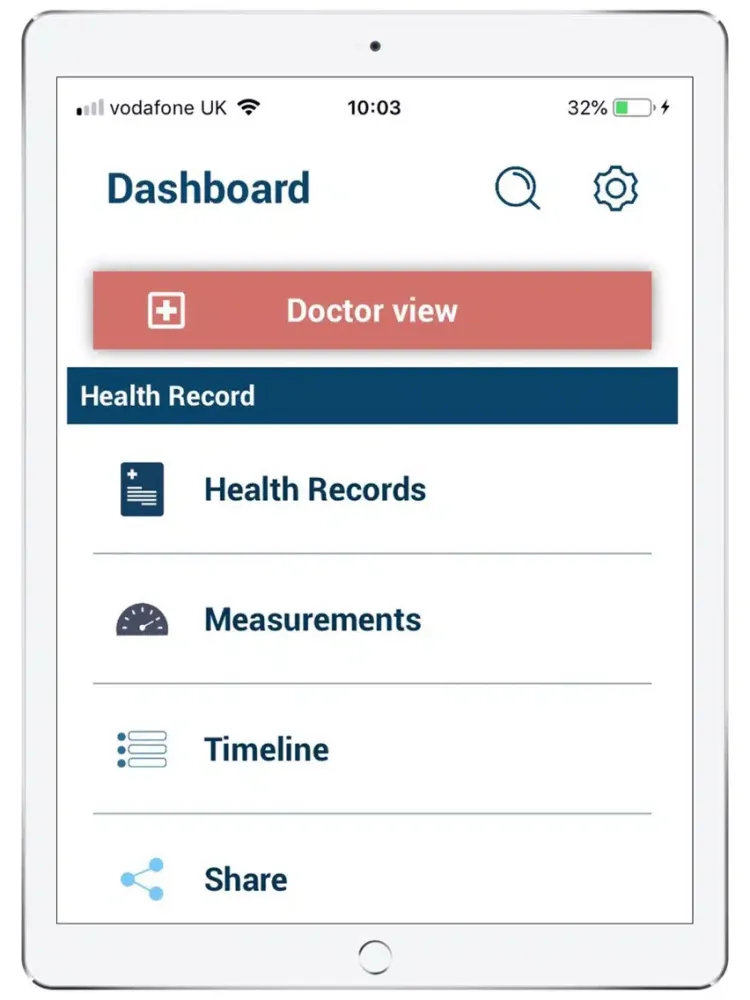 تصاویر Healthy.Me iPad 