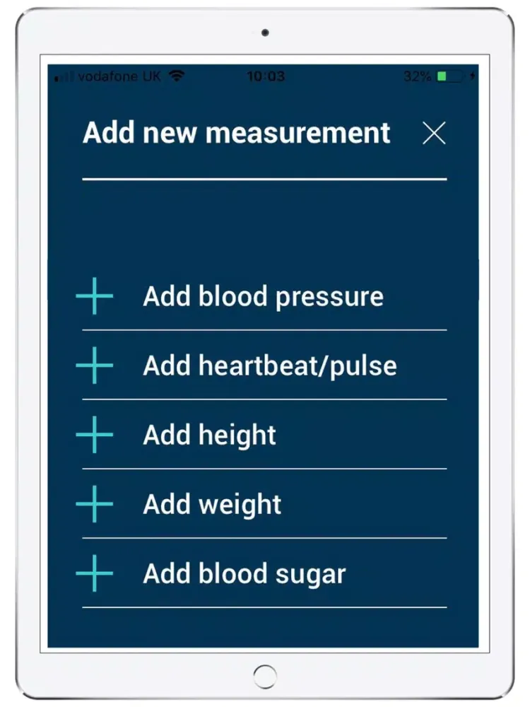 تصاویر Healthy.Me iPad 
