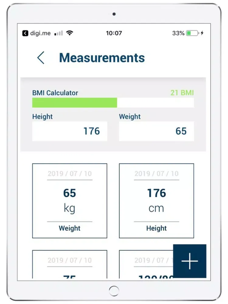 تصاویر Healthy.Me iPad 