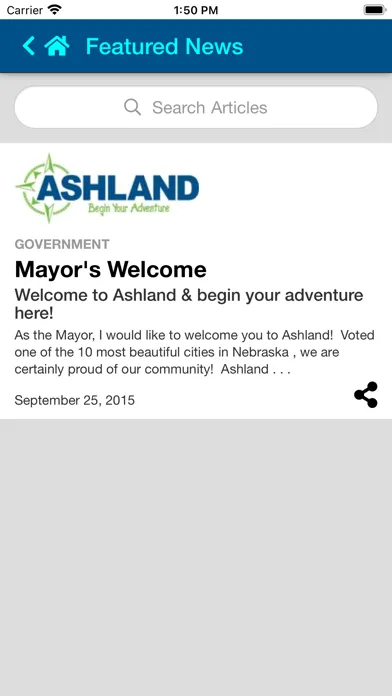 City of Ashland स्क्रीनशॉट