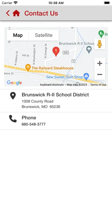 Tangkapan layar Brunswick R-II School District