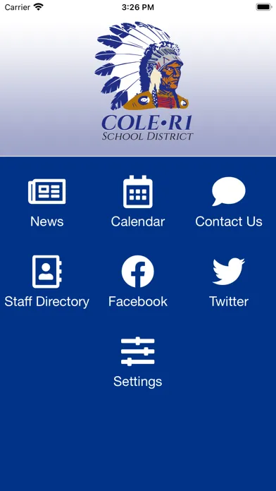 Capturas de tela do Cole R1 Public Schools