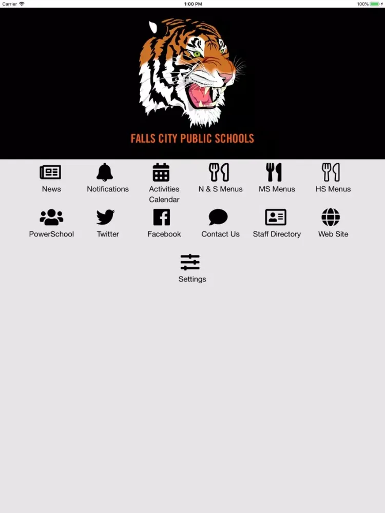 Falls City Public Schools iPad 应用截图