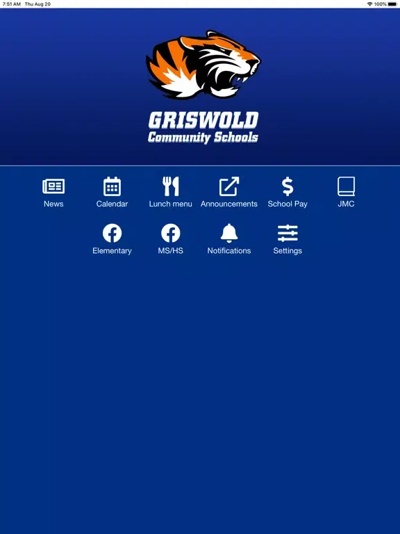 Griswold Community Schools iPad  স্ক্রিনশট