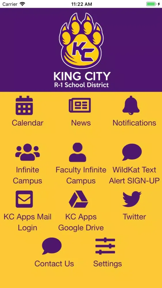 Screenshot di King City Schools