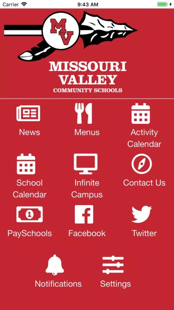 Скриншоты Missouri Valley Schools