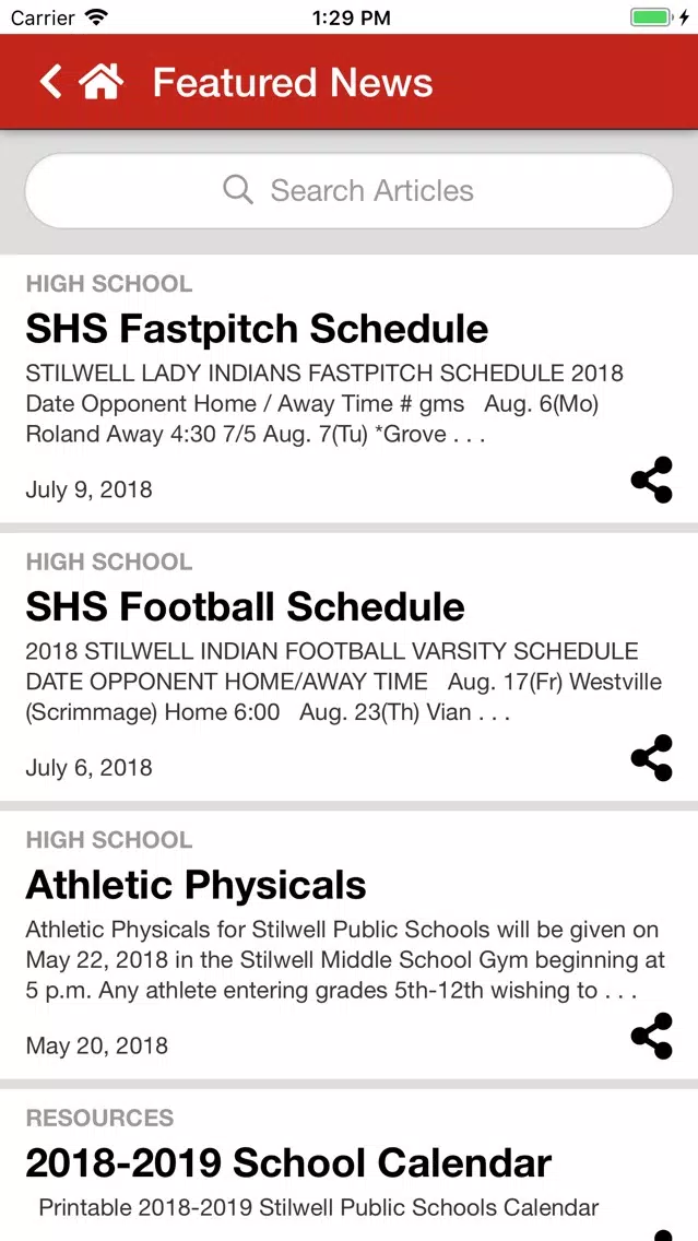 Stilwell Public Schools 스크린샷