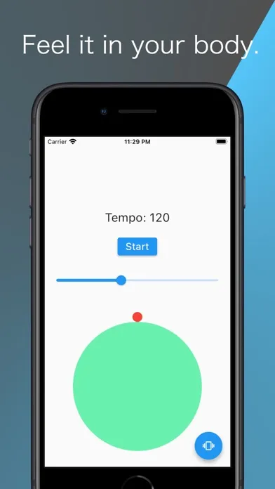Zrzuty ekranu Haptic Metronom