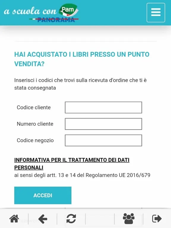 A scuola con PAM Panorama iPad  Screenshots