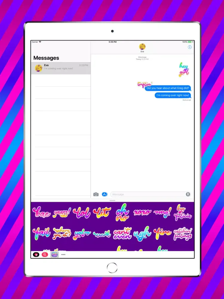 صور Sticker Talk! iPad 