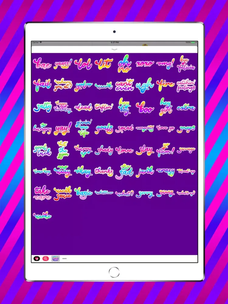 صور Sticker Talk! iPad 