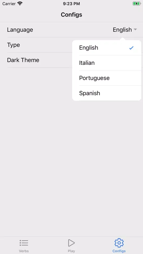 Eng Irregular Verbs应用截图