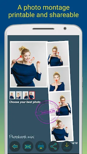 Ảnh chụp màn hình của Photobooth mini FULL